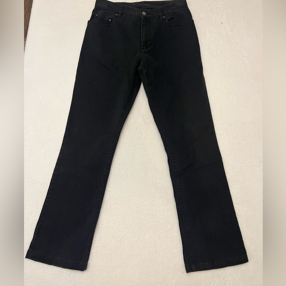 Ralph Lauren Denim - Ralph Lauren- black straight legged jeans